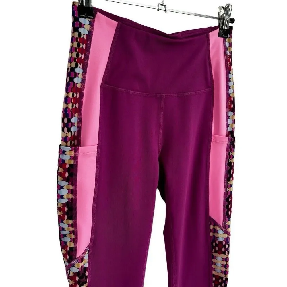 Free People Movement Remix Leggings Purple/Pink XS‎